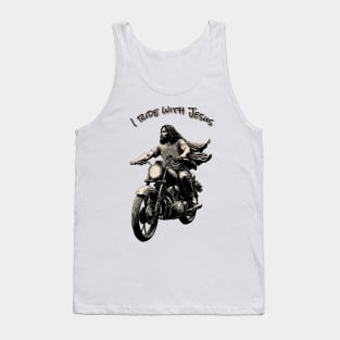 I ride with Jesus Tank Top